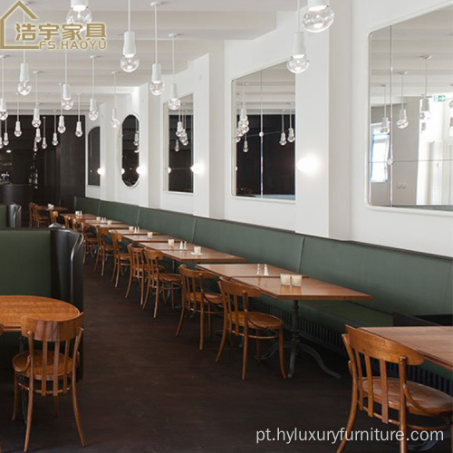 Móveis de sofá de clube noturno de bar de restaurante de design mais recente